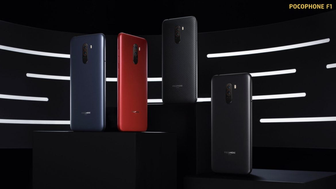 Pocophone F1 kleuren